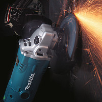 Угловая шлифмашина Makita GA5021 ф125мм 1050Вт 11000об/м 2.3кг кор муфта sjs фикс вкл-ля шлиф диск от Водопад  фото 2