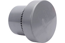 Клапан вакуумный Синикон АБС D 110 мм, полипропилен, серый от Водопад  фото 2