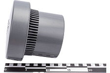 Клапан вакуумный Синикон АБС D 110 мм, полипропилен, серый от Водопад  фото 5