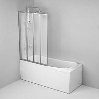 Набор AM.PM Like W80ASET-170AC: ванна 170х70, каркас, со шторкой, душевая система от Водопад  фото 5