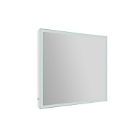 Зеркало BelBagno SPC-GRT-800-800-LED-BTN 800х30х800 со встроенным светильникоми и кнопочным выключателем, 12W, 220-240V от Водопад  фото 2