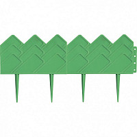 Бордюр Palisad "Кантри" 65060, 14х310 см, зеленый от Водопад  фото 1