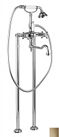Смеситель для ванны с душем Cezares Golf VDP2-02 напольный, бронза от Водопад  фото 1