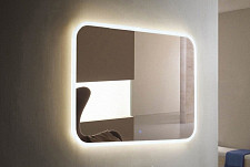 Зеркало Континент Demure 800х700, Led подсветка, сенсорный выключатель от Водопад  фото 2