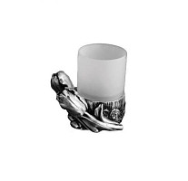 Стакан настольный Art&Max Tulip AM-0082D-T серебро от Водопад  фото 1