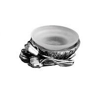 Мыльница настольная Art&Max Tulip AM-0082C-T серебро от Водопад  фото 1