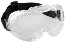 Панорамные прозрачные защитные очки Зубр Профи 5 110237, линза с антизапотевающим покрытием, закрытого типа с непрямой вентиляцией от Водопад  фото 1
