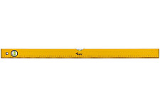 Уровень Курс Базис 17994 2 глазка, желтый корпус, шкала 800 мм от Водопад  фото 1