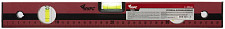 Уровень Курс Оптима 18021 3 глазка, красный корпус, фрезерованная рабочая грань, шкала 400 мм от Водопад  фото 1