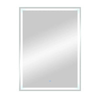 Зеркальный шкаф Континент Allure 550х800, Led подсветка; сенсорное включение; розетка левый/правый от Водопад  фото 1