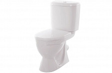 Унитаз-компакт Sanita Стандарт WC.CC/Standart/2-DM/WHT.G/S1 Комфорт белый S1 с сиденьем микролифт от Водопад  фото 1