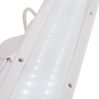 Лампа Rexant 31-0401 настольная бестеневая , струбцина, «ECO light», 84 SMD LED, сенсорный диммер, белая от Водопад  фото 5