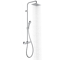Душевая система Hansgrohe Vernis Shape Showerpipe 230 1jet 26286000 с термостатом, хром от Водопад  фото 2