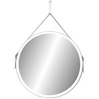 Зеркало Континент Millenium D650, кожаный ремень, Led подсветка; сенсорный выключатель от Водопад  фото 1