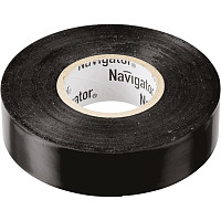 Изолента Navigator NIT-B15-20/BL 71103 ПВХ 15мм (рул.20м) черн. от Водопад  фото 1
