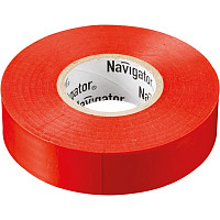 Изолента Navigator NIT-B15-20/R 71104 ПВХ 15мм (рул.20м) красн. от Водопад  фото 1