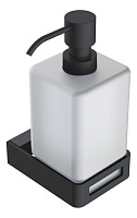 Диспенсер для жидкого мыла Boheme Q 10957-B, черный от Водопад  фото 1