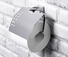 Держатель туалетной бумаги с крышкой WasserKRAFT Kammel K-8325 от Водопад  фото 2