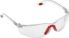 Защитные прозрачные очки Зубр Спектр 3 110315 широкая монолинза, открытого типа от Водопад  фото 1