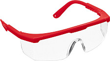 Защитные прозрачные очки Зубр Спектр 5 110328 монолинза с дополнительной боковой защитой, открытого типа от Водопад  фото 1