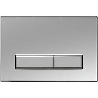 Кнопка смыва Акватек Slim KDI-0000027, никель от Водопад  фото 1