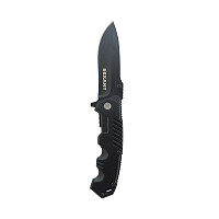 Нож складной полуавтоматический Rexant Black 12-4905-2 от Водопад  фото 1