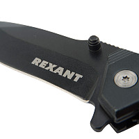 Нож складной полуавтоматический Rexant Black 12-4905-2 от Водопад  фото 3