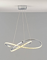 Люстра светодиодная подвесная с пультом Moderli V2787-PL Ello LED 120W от Водопад  фото 1