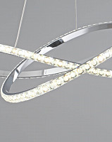 Люстра светодиодная подвесная с пультом Moderli V2787-PL Ello LED 120W от Водопад  фото 4