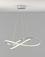 Люстра светодиодная подвесная с пультом Moderli V2787-PL Ello LED 120W от Водопад  фото 5