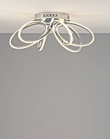 Люстра светодиодная потолочная с пультом Moderli V2782-CL Ello LED 140W от Водопад  фото 1