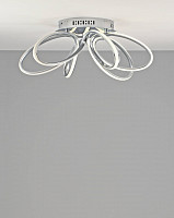 Люстра светодиодная потолочная с пультом Moderli V2782-CL Ello LED 140W от Водопад  фото 4