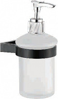 Дозатор для жидкого мыла Ledeme L5527, белый /черный от Водопад  фото 1