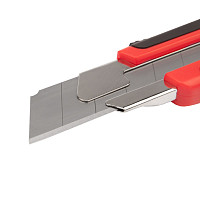 Нож Rexant 12-4919 с сегментированным лезвием 25 мм, корпус ABS пластик обрезиненный от Водопад  фото 2