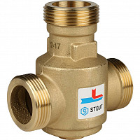 Клапан термостатический Stout SVM-0030-325506 смесительный G 1"1/4 НР 60°С от Водопад  фото 4