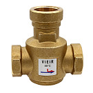 Трехходовой термостатический клапан Vieir VR238 антиконденсационный, 1&quot;