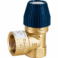Клапан предохранительный Stout SVS-0030-010015 1/2"х3/4", для систем водоснабжения 10 бар от Водопад  фото 1