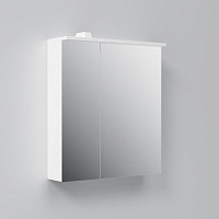 Зеркальный шкаф Am.Pm Spirit 2.0 M70AMCR0601WG 60 см с LED- подсветкой, правый, белый глянец от Водопад  фото 4