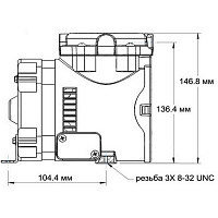 Воздушный компрессор LP12 с монтажным комплектом от Водопад  фото 3