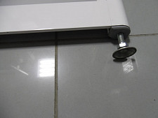 Экран под ванну A-Screen 2 дв. матовый 900-1200мм, высота (до 650мм) белый/серый/черный профиль от Водопад  фото 4