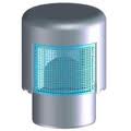 Клапан вакуумный D50/75/110мм, 37л/с, серый, синяя сетка от Водопад  фото 1
