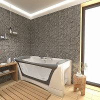 Акриловая ванна Aima Design Dolce Vita 58228 180х80 от Водопад  фото 4