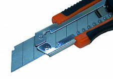Нож Sturm! 1076-08-05, 18 мм, с отсеком для хранения лезвий от Водопад  фото 3