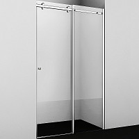 Душевая дверь WasserKRAFT Vils 56R13 1100х2000, прозрачное стекло, профиль серебро от Водопад  фото 1