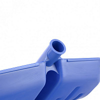 Лопата для уборки снега Сибртех 61618 пластиковая, синяя, 420х425 мм, без черенка от Водопад  фото 4