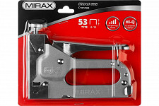Стальной степлер Mirax X-53 3144 тип 53(4-14мм) от Водопад  фото 3