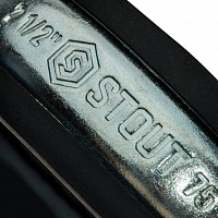 Хомут Stout SAC-0020-100212 стальной 2.1/2" (75-80), шуруп, дюбель от Водопад  фото 4
