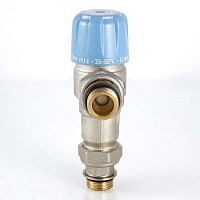 Термостатический смесительный клапан Valtec Thermomix 1/2" регулируемый от Водопад  фото 2