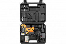 Дрель-шуруповерт аккумуляторная Deko DKCD12FU-Li 063-4094 в кейсе + набор 63 инструмента для дома от Водопад  фото 3