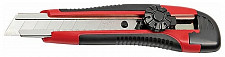 Нож технический Курс Стронг 10180 18 мм, усиленный, прорезиненный от Водопад  фото 2